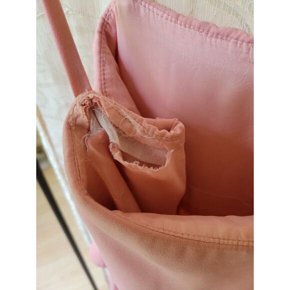 Rent the runway size 4 rose color Jill Stewart Rose water pleaded gown pleated - Picture 7 of 7